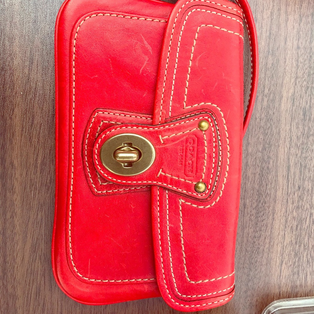 Coach wristlet